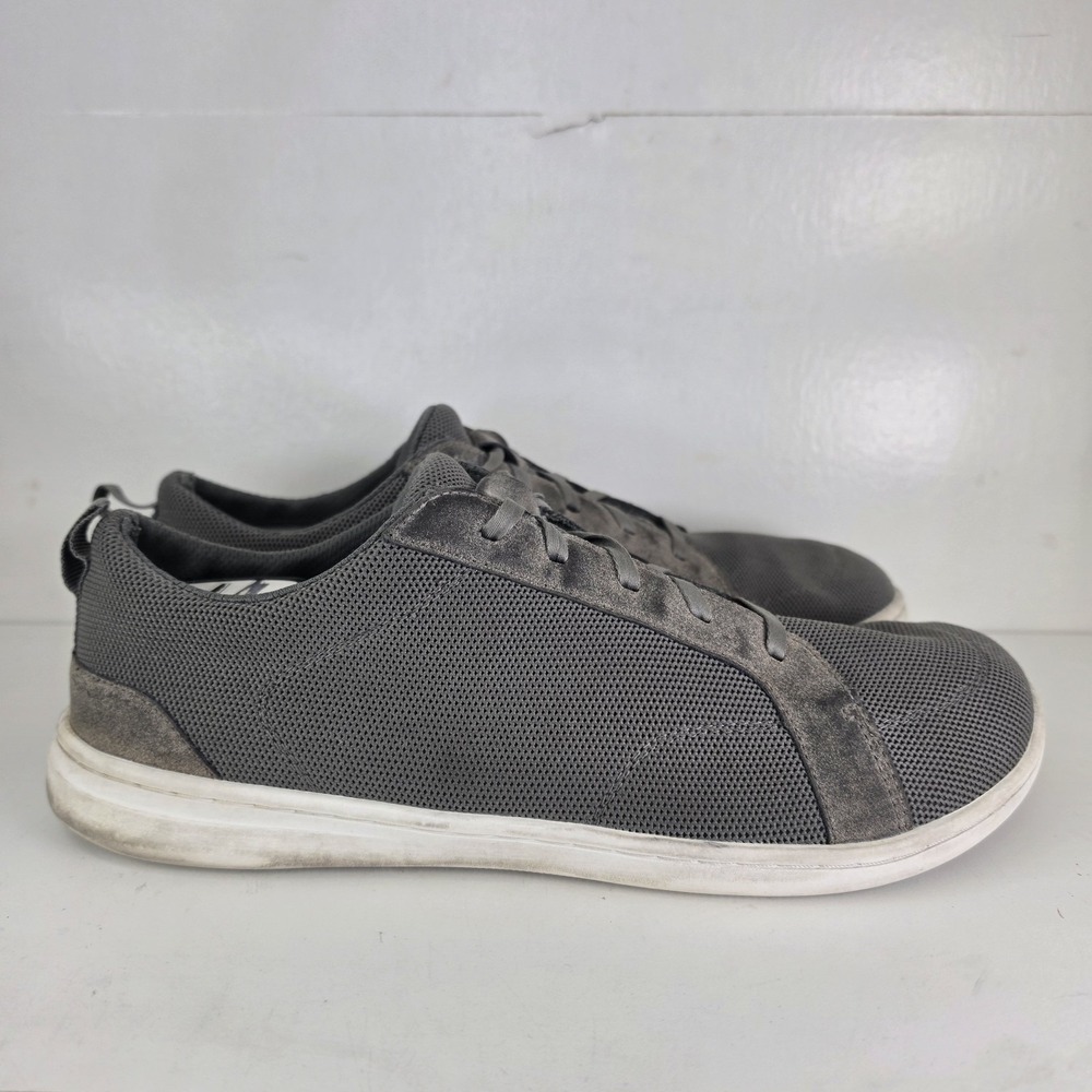 Pulltop Felix Barefoot Shoes Wide‎ Toe Box Mens 11 Minimalist Gray Flat Mesh